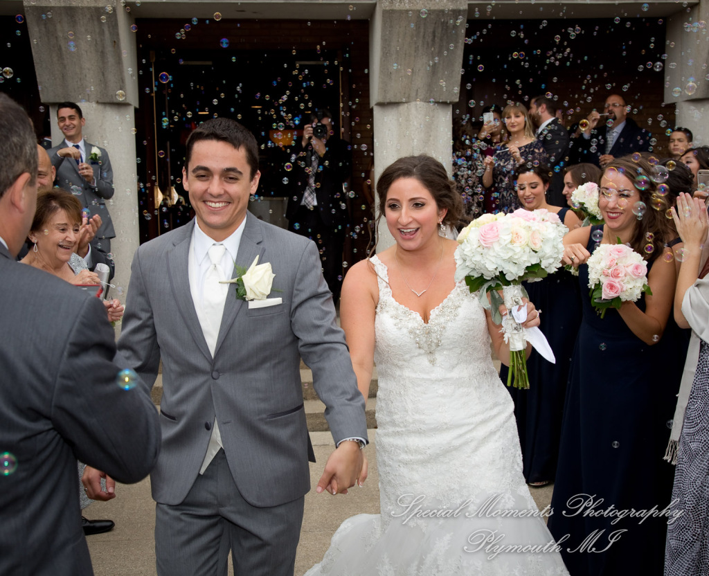 Stefanie & David at St. John Greek Orthodox Sterling Hts. MI wedding photography