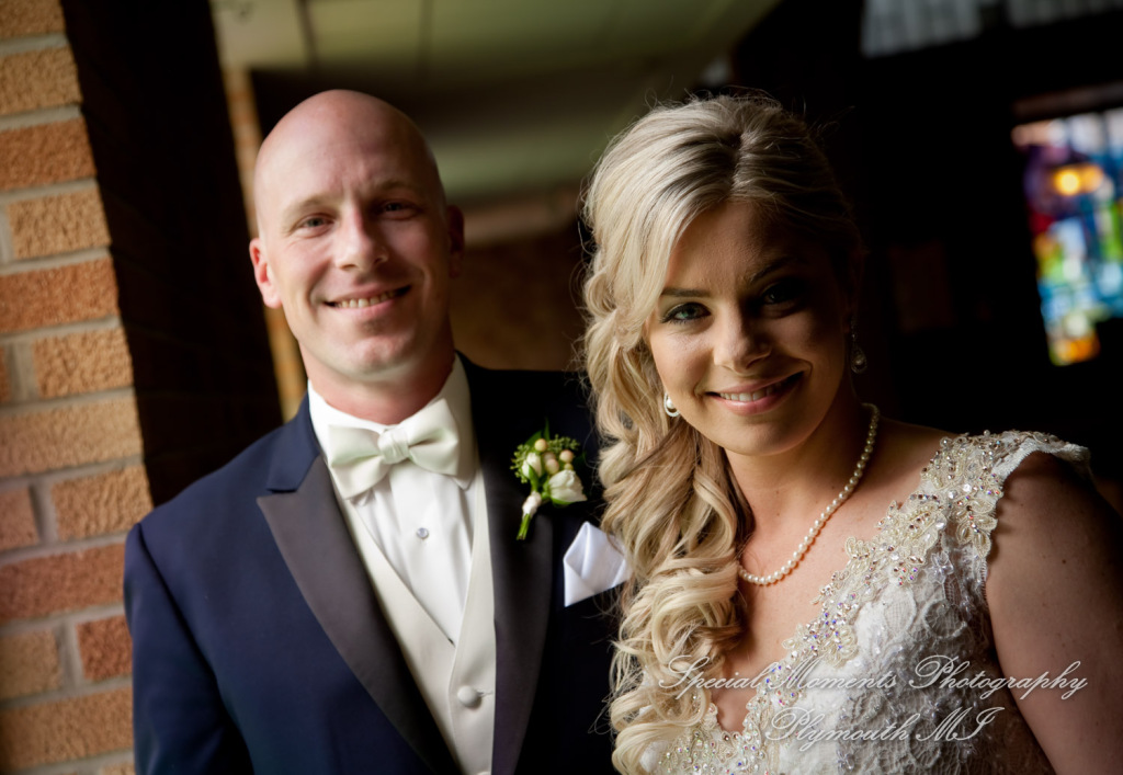 Kristine & Jeff at Newburg United Methodist Livonia MI wedding photography