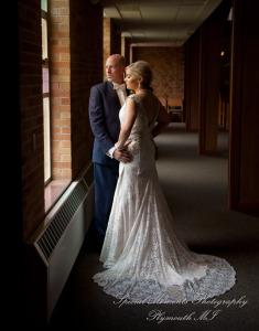 Kristine & Jeff at Newburg United Methodist Livonia MI wedding photography