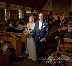 Kristine & Jeff at Newburg United Methodist Livonia MI wedding photography