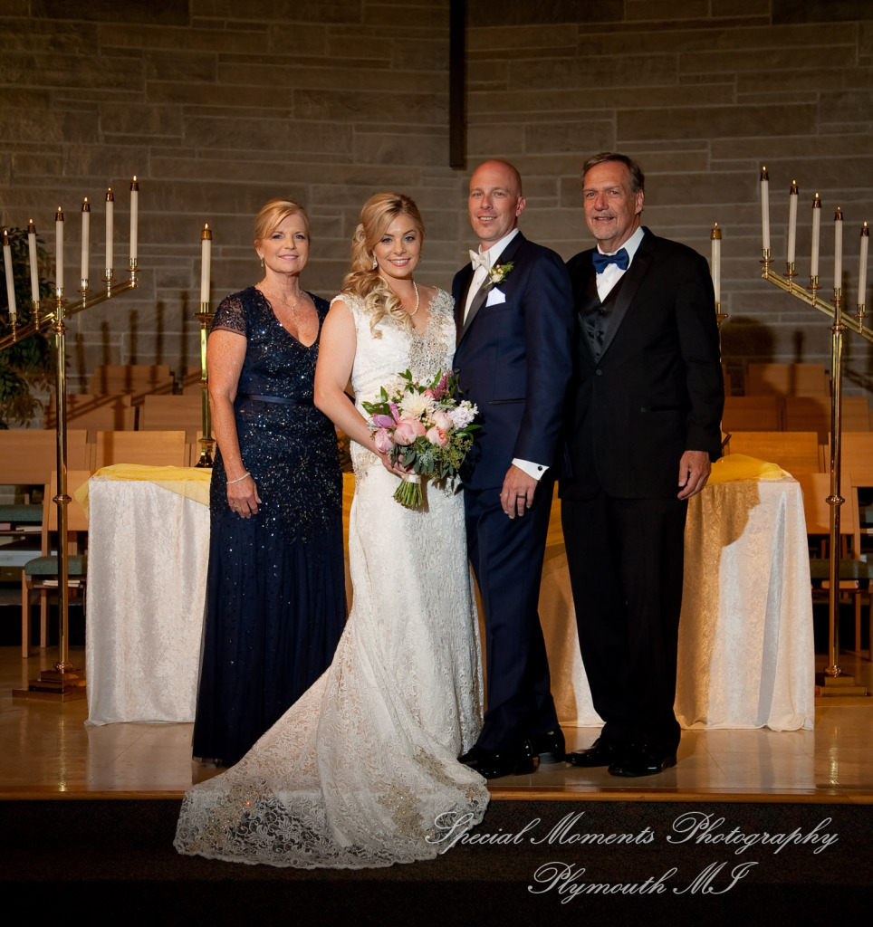 Kristine & Jeff at Newburg United Methodist Livonia MI wedding photography