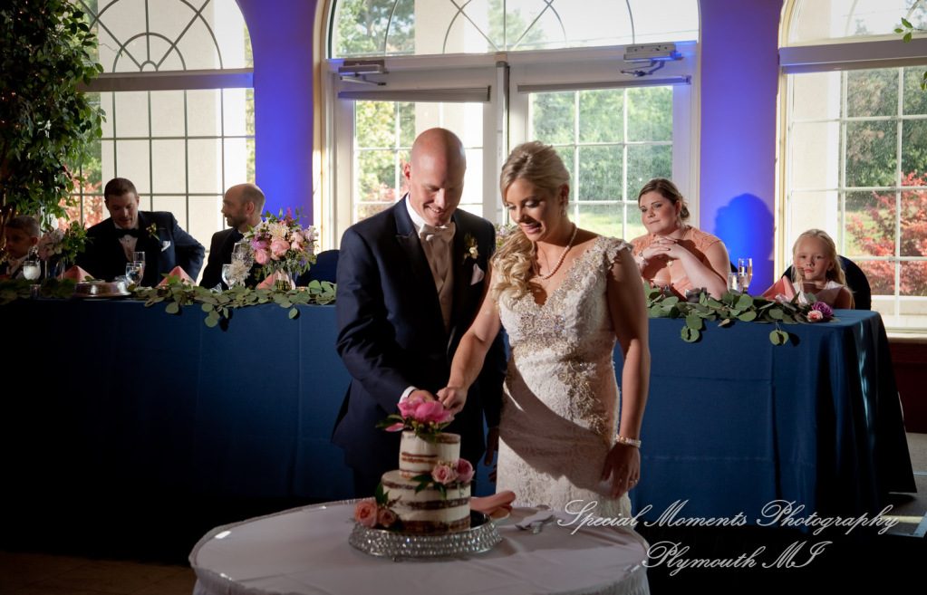 Kristine & Jeff at Italian American Club Livonia MI wedding photography