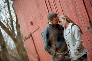 Kimberly & Matthew at Downtown Farmington MI LGBTQ engagement photography