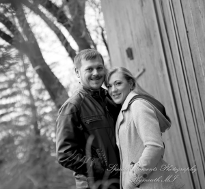 Kimberly & Matthew at Downtown Farmington MI LGBTQ engagement photography