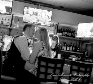Kimberly & Matthew at Downtown Farmington MI LGBTQ engagement photography