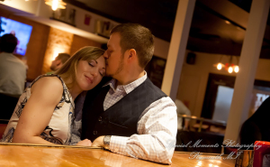 Kimberly & Matthew at Downtown Farmington MI LGBTQ engagement photography