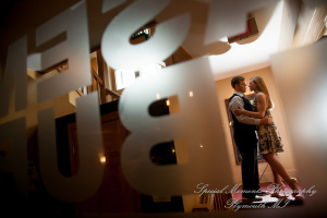 Kimberly & Matthew at Downtown Farmington MI LGBTQ engagement photography