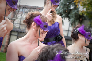 Sarah & Justin at Holiday Inn Express & Suites Southgate MI wedding photography