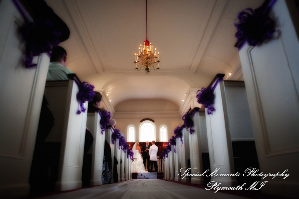 Sarah & Justin at Martha-Mary Chapel Dearborn MI wedding photography