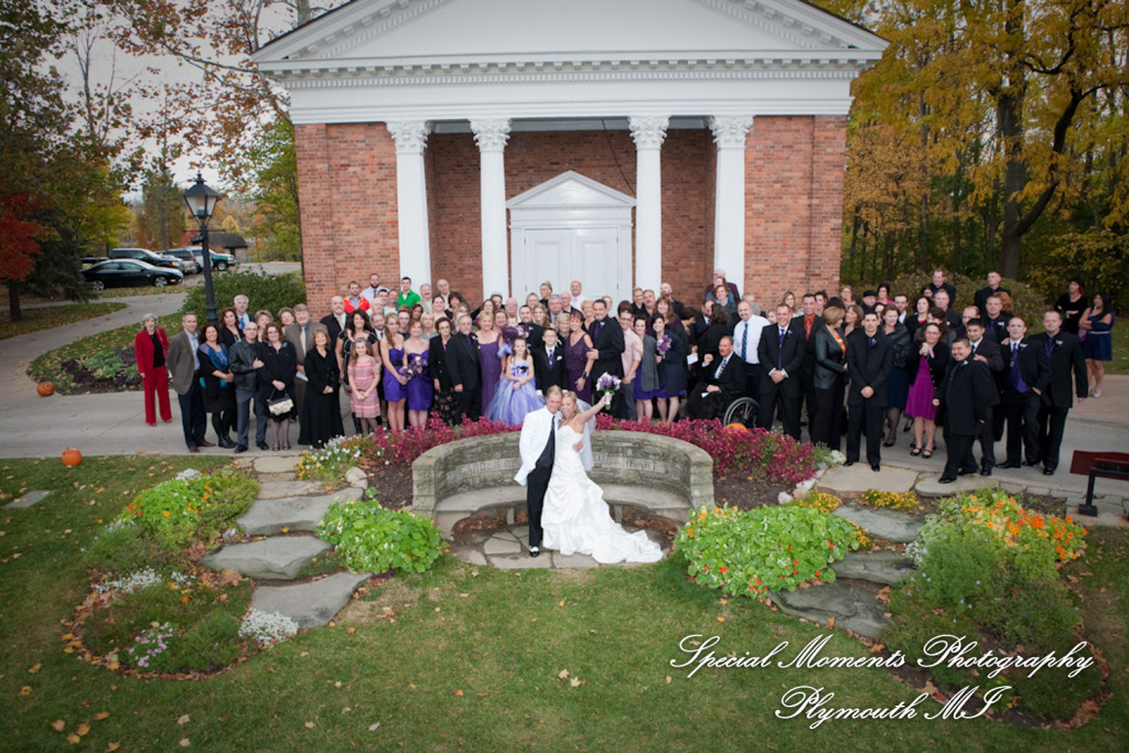 Sarah & Justin at Martha-Mary Chapel Dearborn MI wedding photography