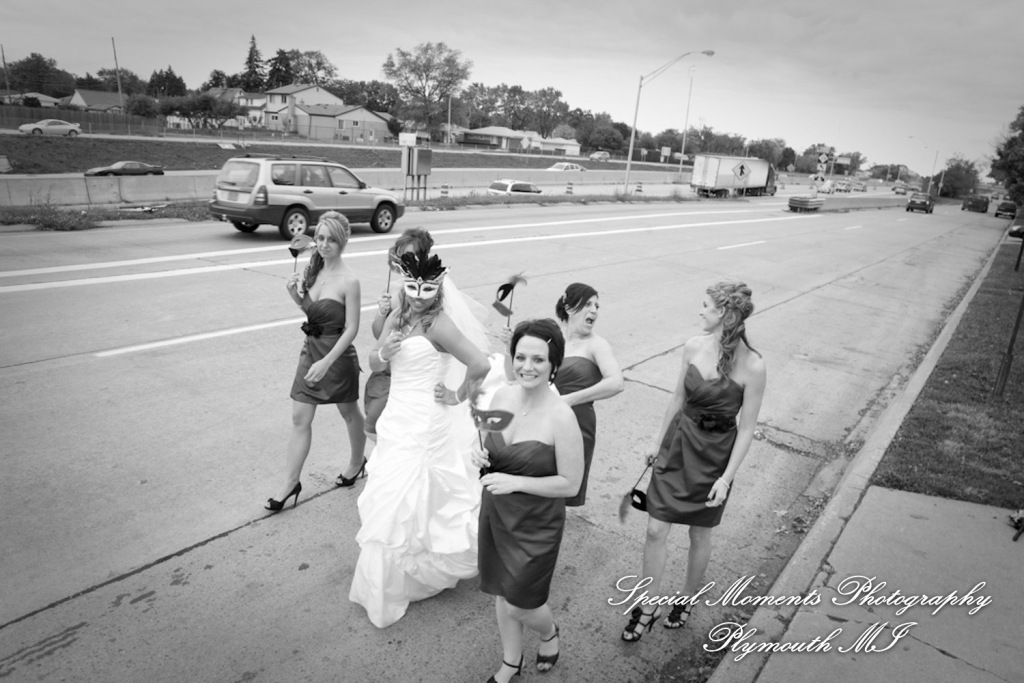 Sarah & Justin at Martha-Mary Chapel Dearborn MI wedding photography