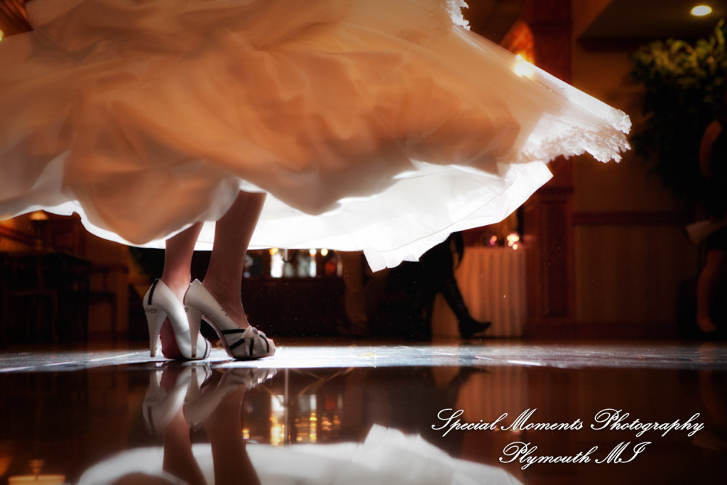 Sarah & Justin at Holiday Inn Express & Suites Southgate MI wedding photography