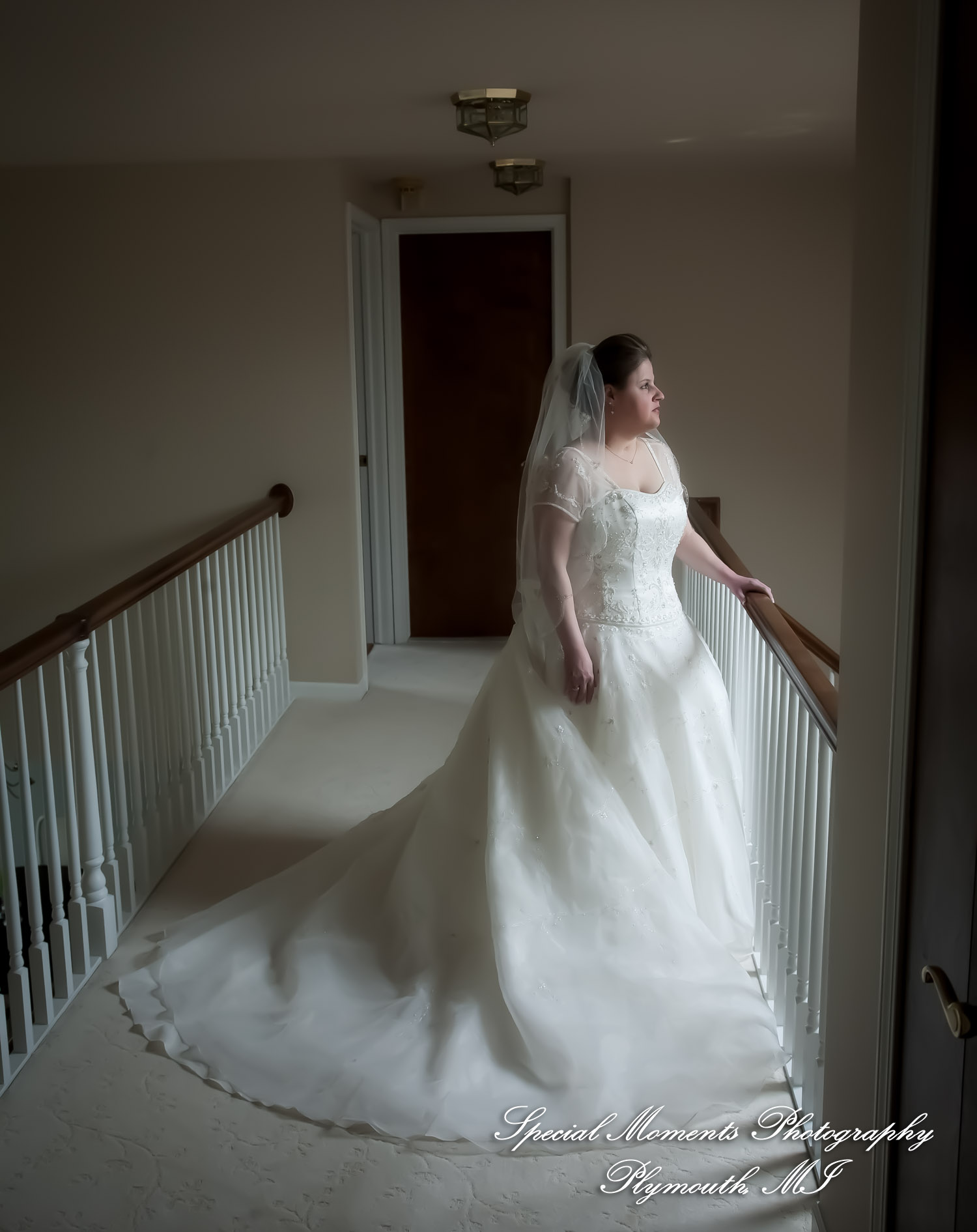 Sarah & John at St. Stephens Episcopal Wyandotte MI wedding photograph