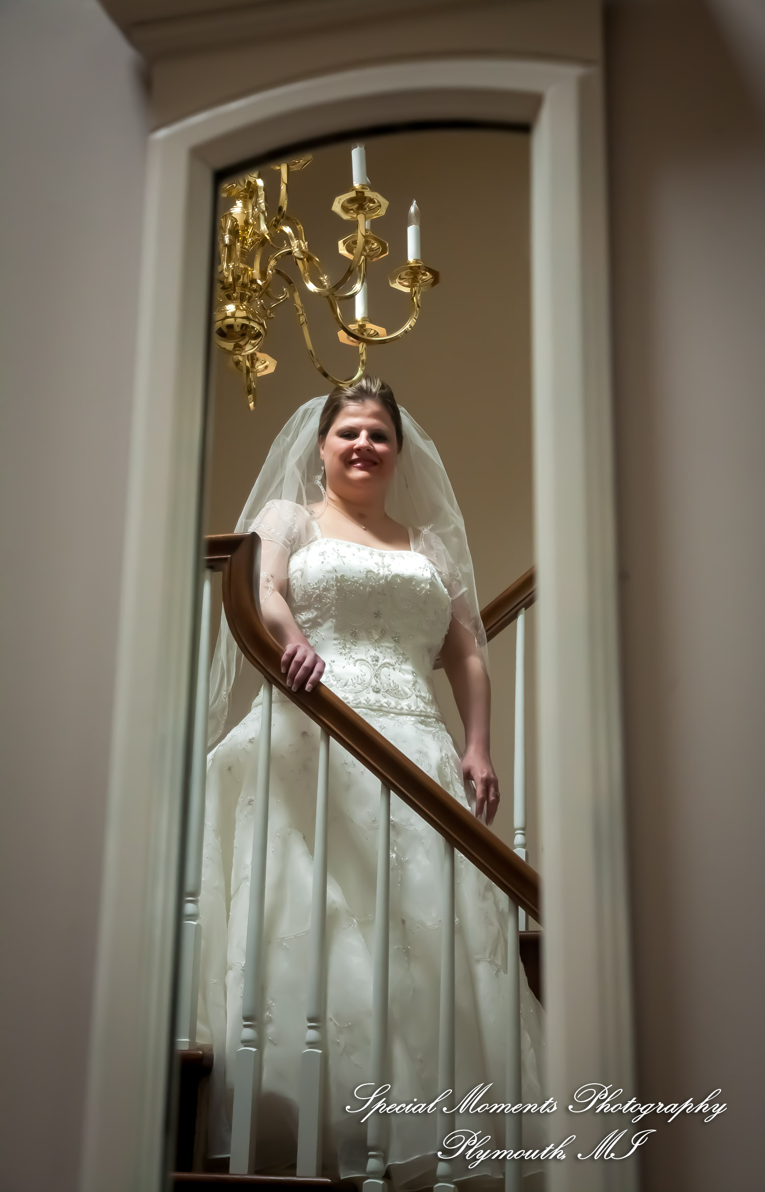 Sarah & John at St. Stephens Episcopal Wyandotte MI wedding photograph