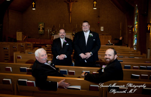 Sarah & John at St. Stephens Episcopal Wyandotte MI wedding photograph