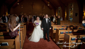 Sarah & John at St. Stephens Episcopal Wyandotte MI wedding photograph