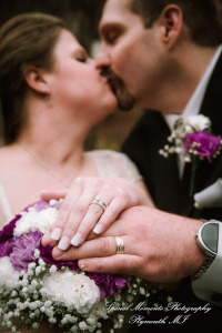 Sarah & John at Arnaldo's Banquet Center Riverview MI wedding photograph