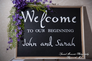 Sarah & John at Arnaldo's Banquet Center Riverview MI wedding photograph