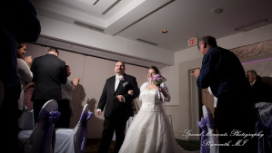 Sarah & John at Arnaldo's Banquet Center Riverview MI wedding photograph