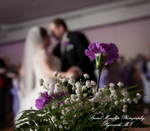Sarah & John at Arnaldo's Banquet Center Riverview MI wedding photograph