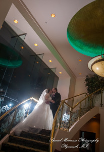 Sarah & John at Arnaldo's Banquet Center Riverview MI wedding photograph