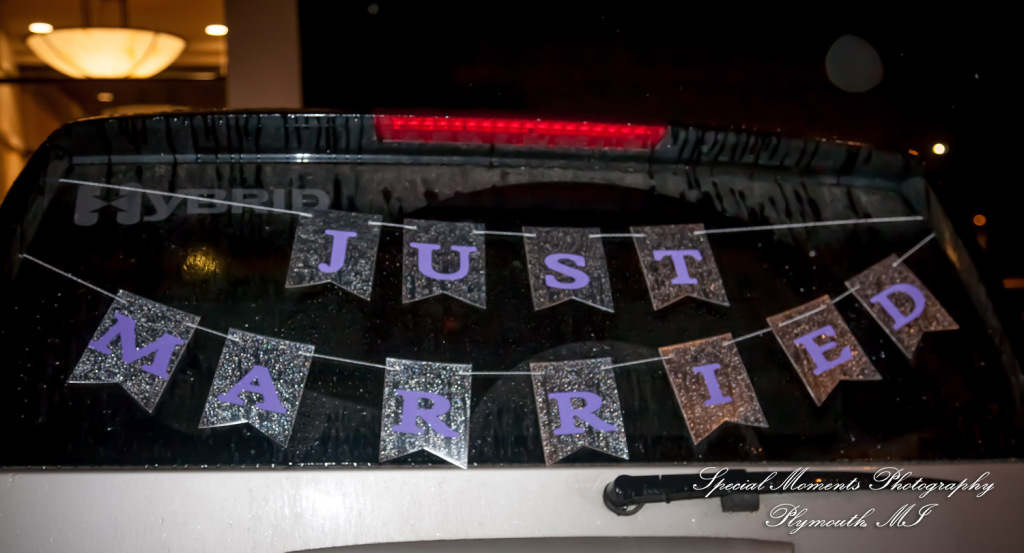 Sarah & John at Arnaldo's Banquet Center Riverview MI wedding photograph