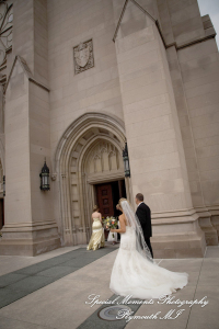 Joshua & Laura at Blessed Sacrament Basilica Detroit MI wedding photography