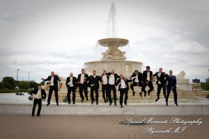 Joshua & Laura at The Detroit Yacht Club Detroit MI wedding photography