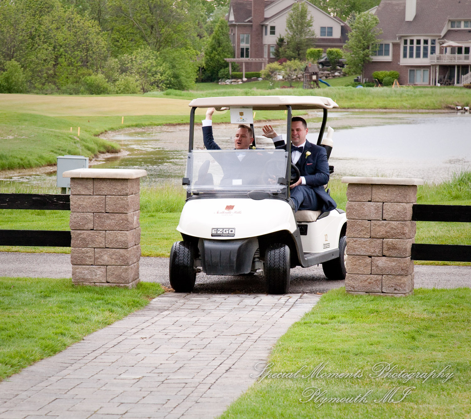 Kevin & Anthony at Northville Hills Golf Club Northville MI wedding photography