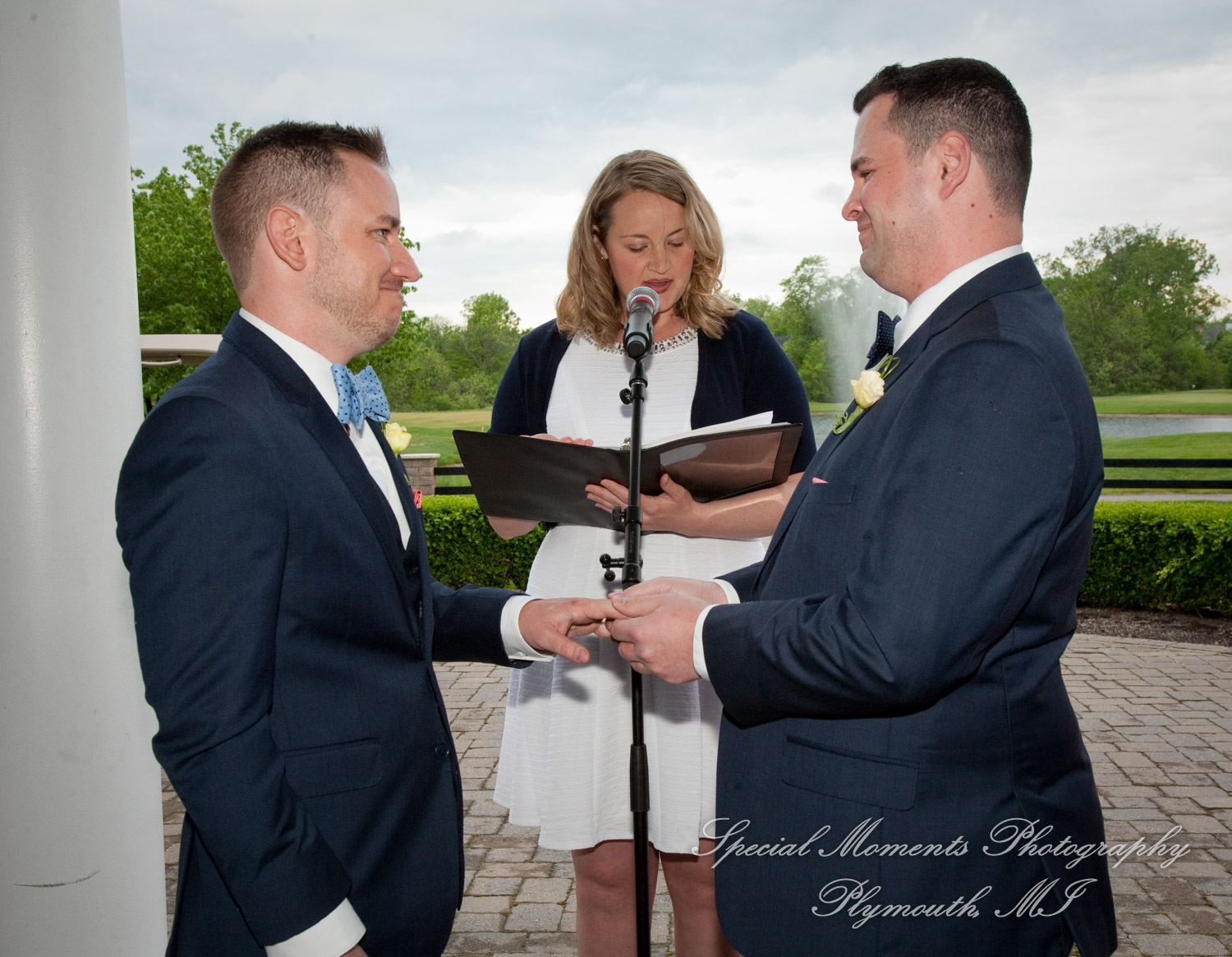 Kevin & Anthony at Northville Hills Golf Club Northville MI wedding photography