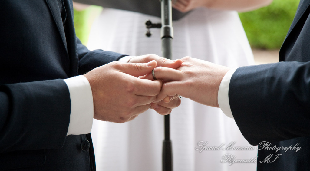 Kevin & Anthony at Northville Hills Golf Club Northville MI wedding photography