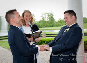 Kevin & Anthony at Northville Hills Golf Club Northville MI wedding photography