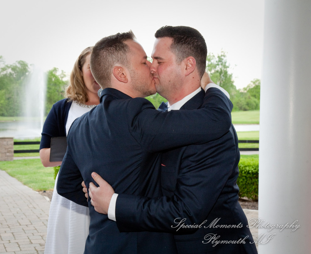 Kevin & Anthony at Northville Hills Golf Club Northville MI wedding photography