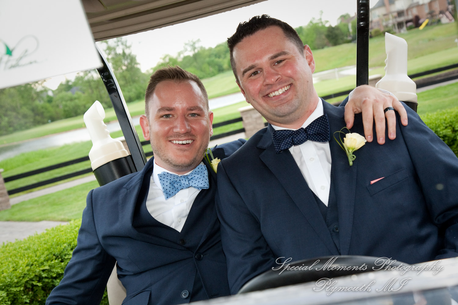 Kevin & Anthony at Northville Hills Golf Club Northville MI wedding photography