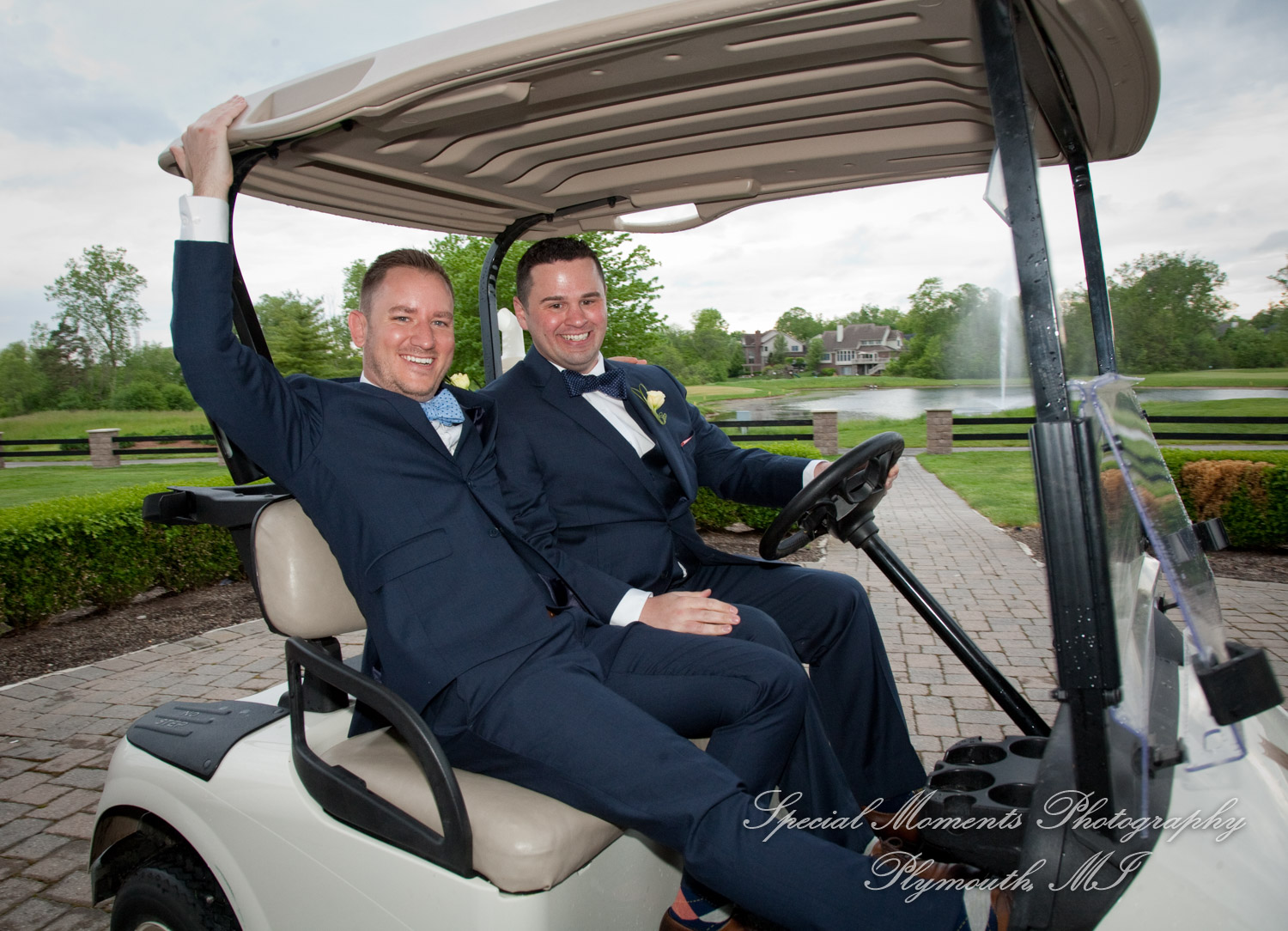 Kevin & Anthony at Northville Hills Golf Club Northville MI wedding photography