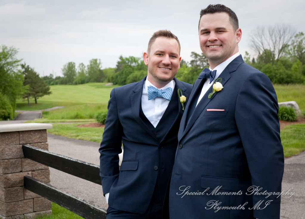 Kevin & Anthony at Northville Hills Golf Club Northville MI wedding photography