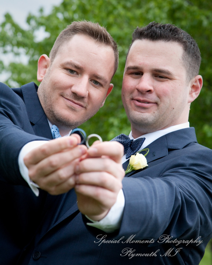 Kevin & Anthony at Northville Hills Golf Club Northville MI wedding photography