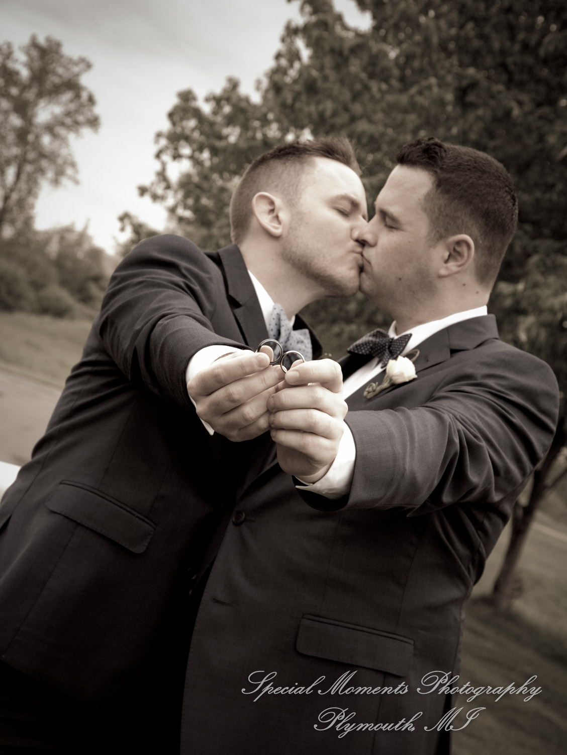 Kevin & Anthony at Northville Hills Golf Club Northville MI wedding photography