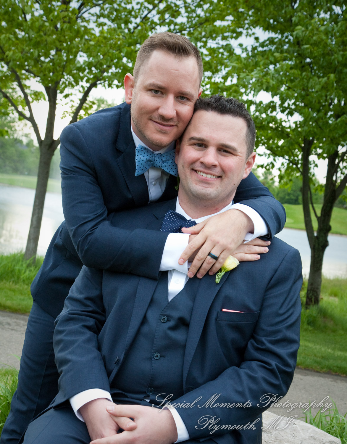 Kevin & Anthony at Northville Hills Golf Club Northville MI wedding photography