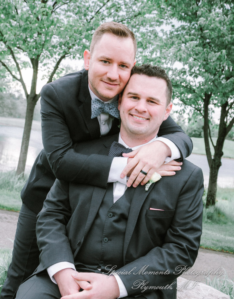 Kevin & Anthony at Northville Hills Golf Club Northville MI wedding photography