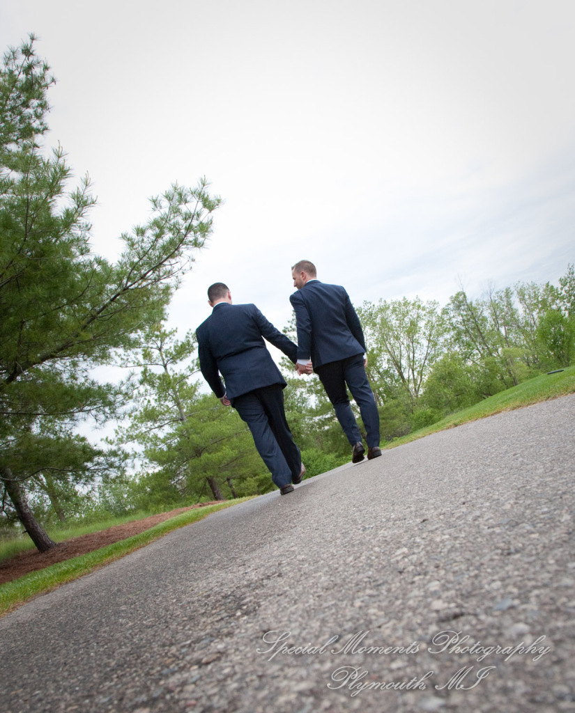 Kevin & Anthony at Northville Hills Golf Club Northville MI wedding photography