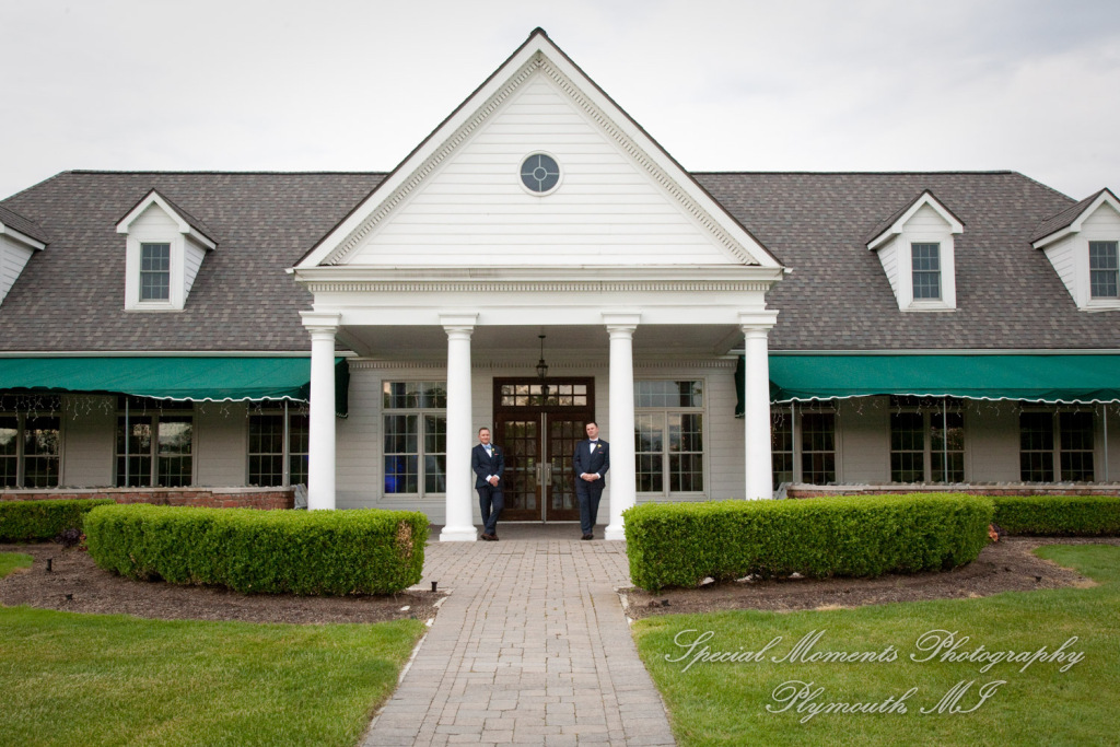 Kevin & Anthony at Northville Hills Golf Club Northville MI wedding photography