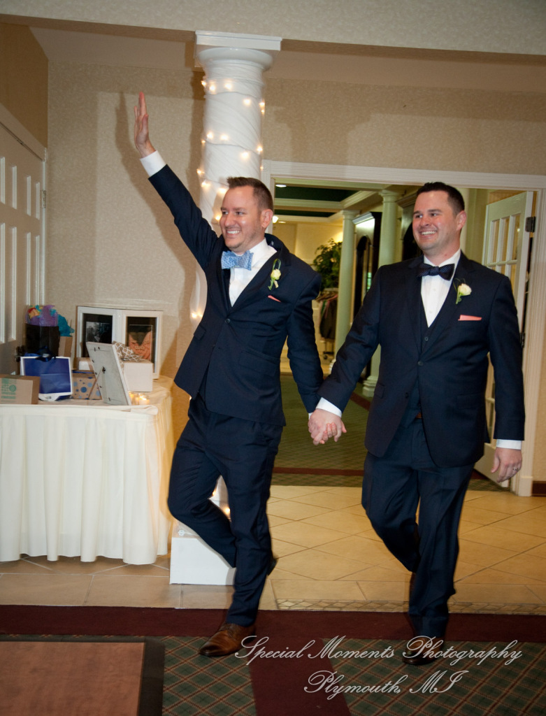 Kevin & Anthony at Northville Hills Golf Club Northville MI wedding photography