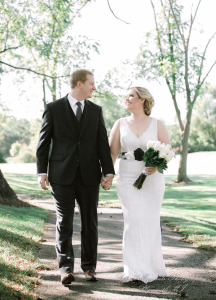 Wellers East Garden Saline MI wedding photograph