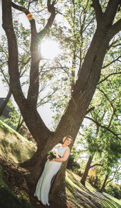 Wellers East Garden Saline MI wedding photograph