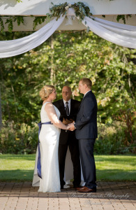 Wellers East Garden Saline MI wedding photograph