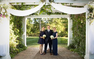 Wellers East Garden Saline MI wedding photograph