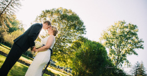 Wellers East Garden Saline MI wedding photograph