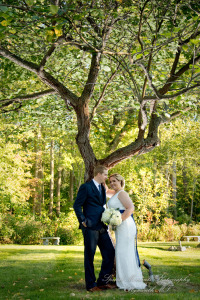Wellers East Garden Saline MI wedding photograph