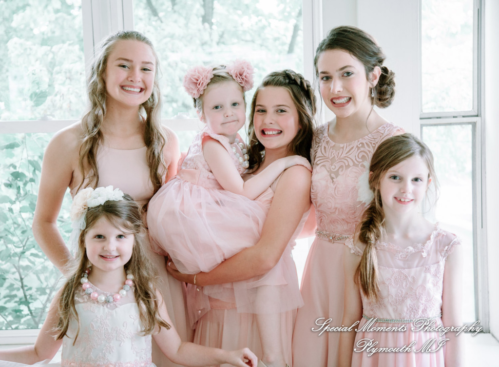 Crysta & Brian at Wellers Saline MI Raisin River Room wedding photography